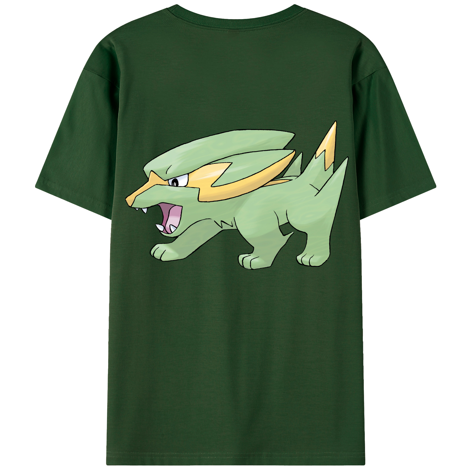 （画像用） ポケットモンスター Pokémon 綿100％半袖Tシャツ（背面プリント）